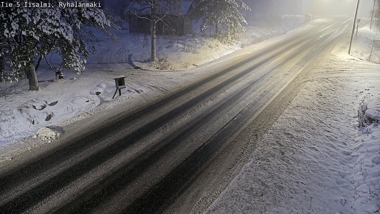 Weather Camera Image Väg 5 Idensalmi, Ryhälänmäki, Iisalmi, Pohjois-Savo
