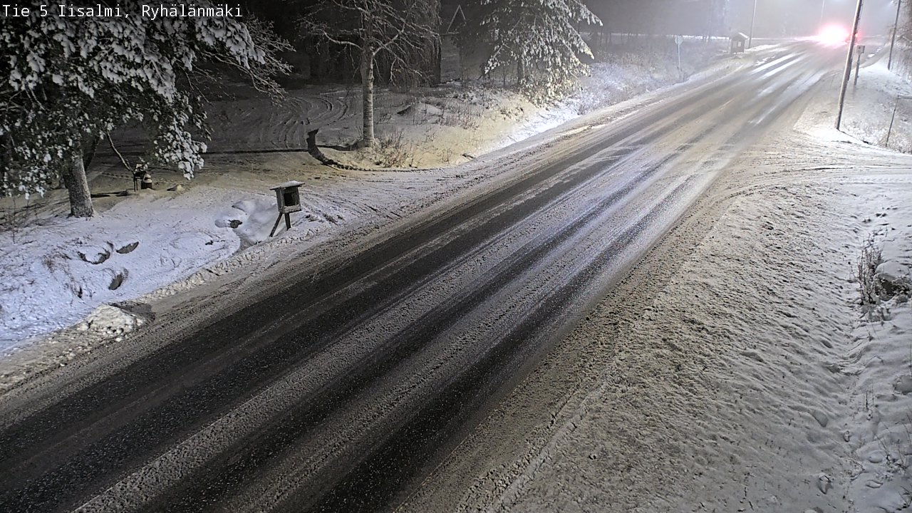 Weather Camera Image Väg 5 Idensalmi, Ryhälänmäki, Iisalmi, Pohjois-Savo