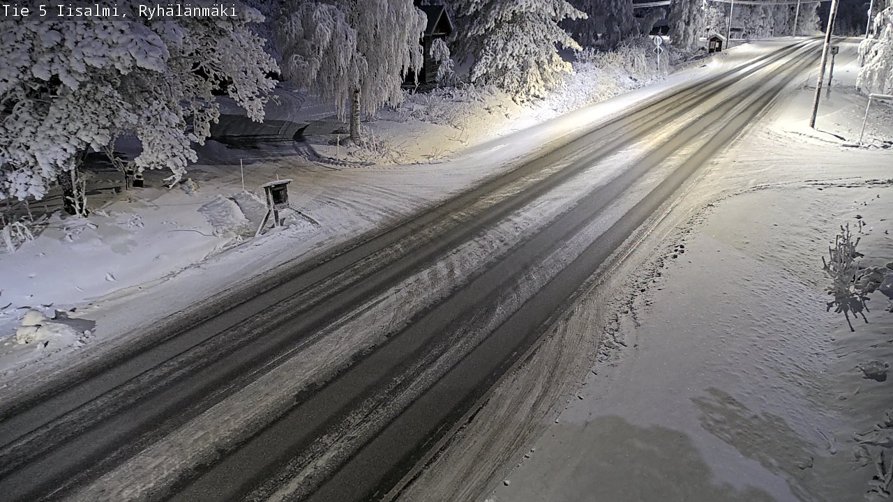 Weather Camera Image Väg 5 Idensalmi, Ryhälänmäki, Iisalmi, Pohjois-Savo
