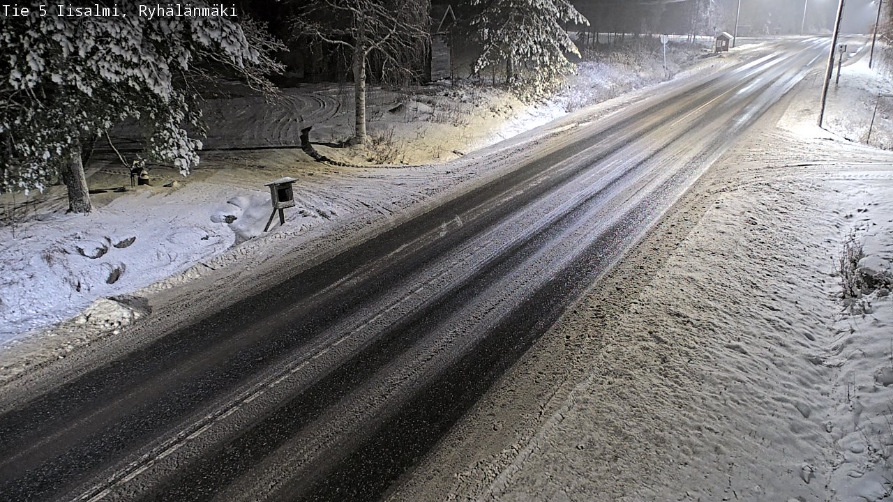Weather Camera Image Väg 5 Idensalmi, Ryhälänmäki, Iisalmi, Pohjois-Savo