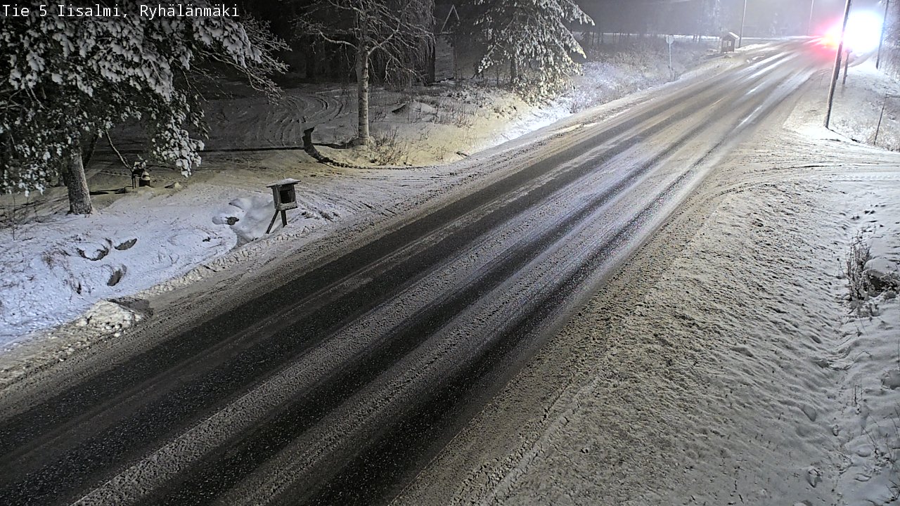 Weather Camera Image Väg 5 Idensalmi, Ryhälänmäki, Iisalmi, Pohjois-Savo