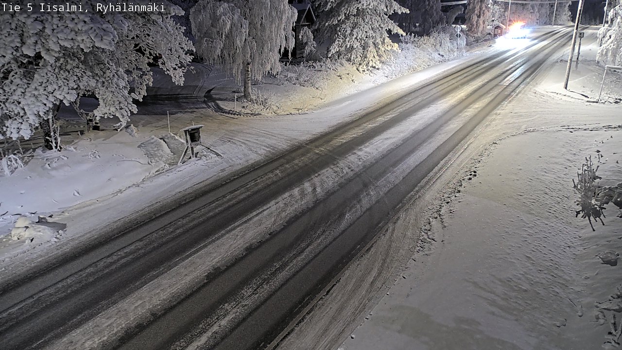 Weather Camera Image Väg 5 Idensalmi, Ryhälänmäki, Iisalmi, Pohjois-Savo