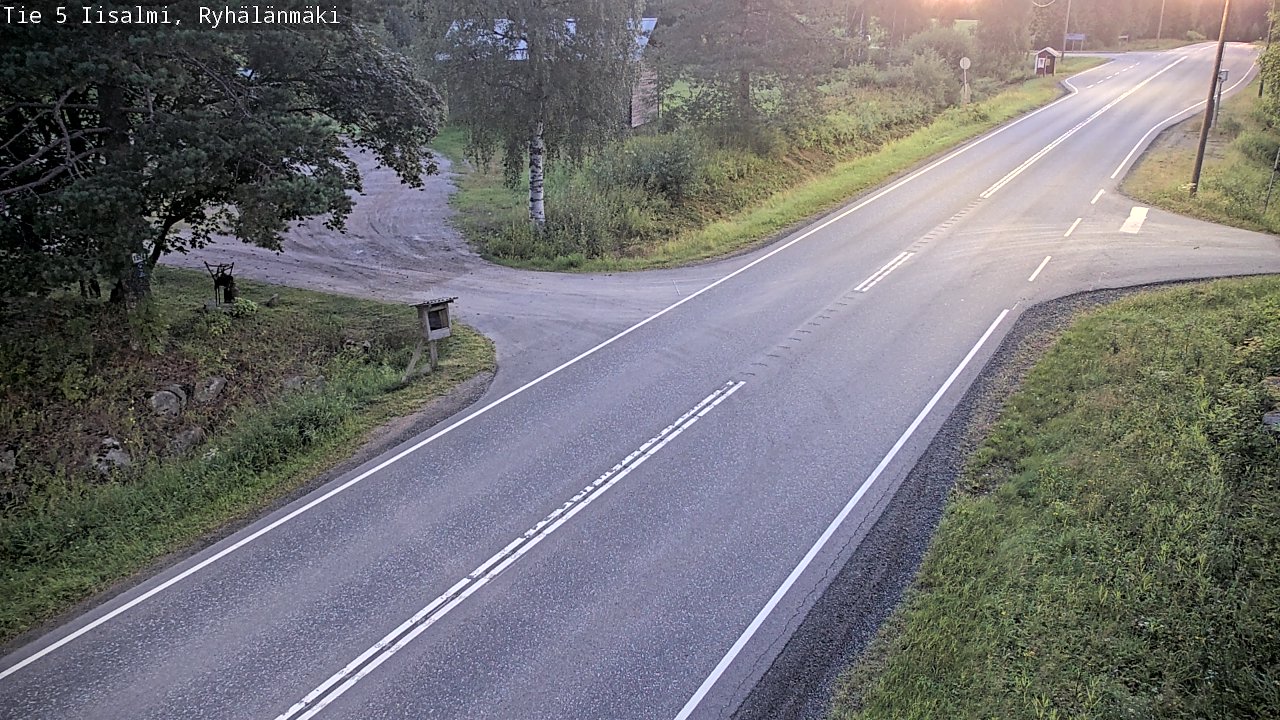 Kelikamerat Kuva Tie 5 Iisalmi, Ryhälänmäki, Iisalmi, Pohjois-Savo