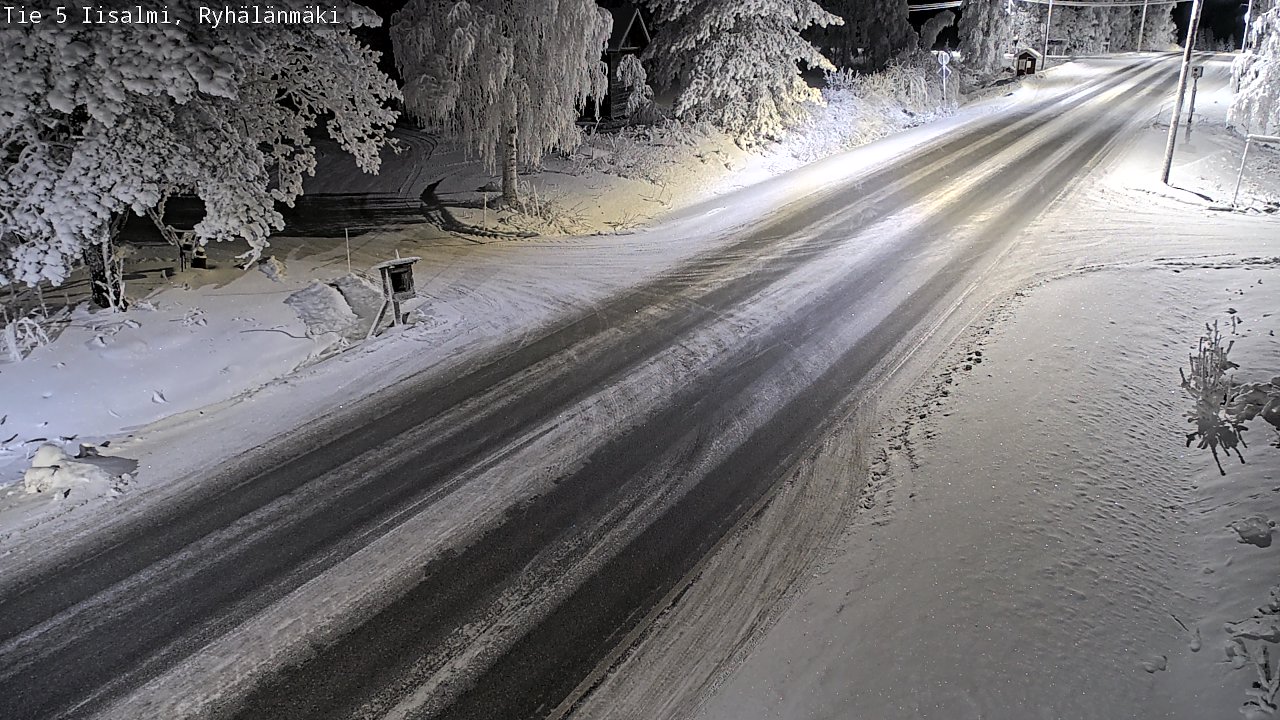 Weather Camera Image Väg 5 Idensalmi, Ryhälänmäki, Iisalmi, Pohjois-Savo