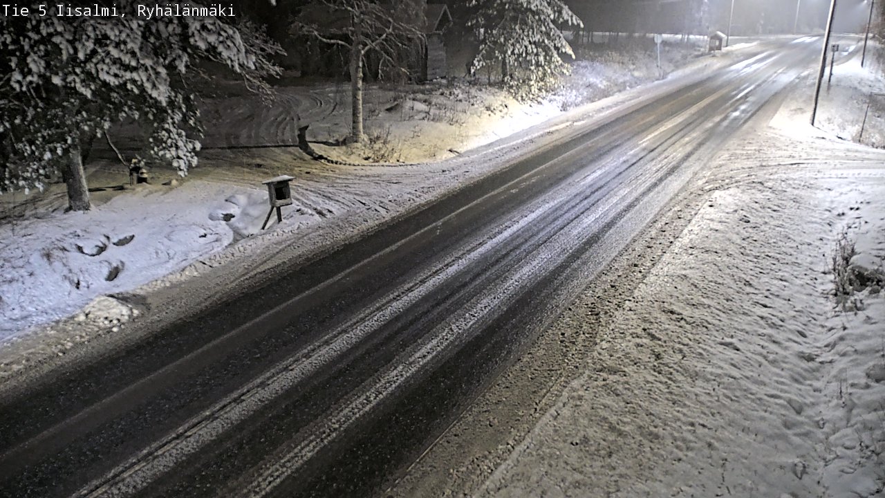 Weather Camera Image Väg 5 Idensalmi, Ryhälänmäki, Iisalmi, Pohjois-Savo
