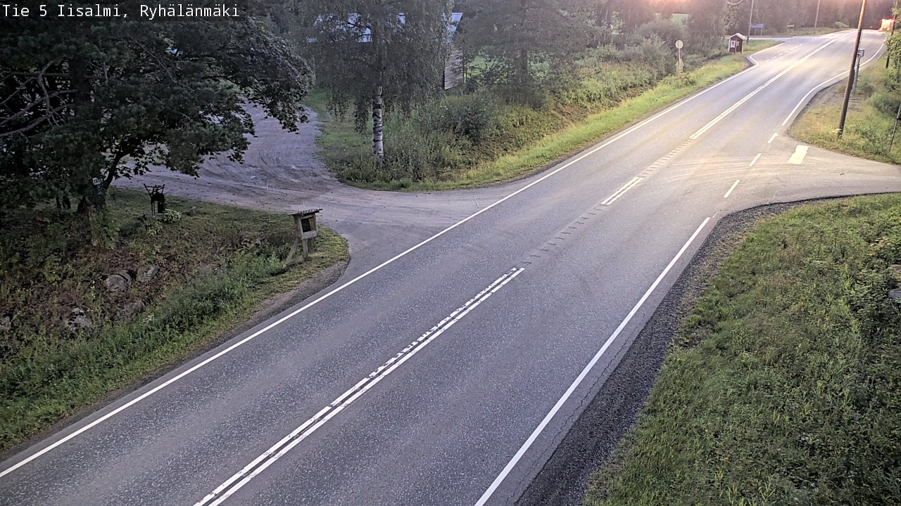 Kelikamerat Kuva Tie 5 Iisalmi, Ryhälänmäki, Iisalmi, Pohjois-Savo