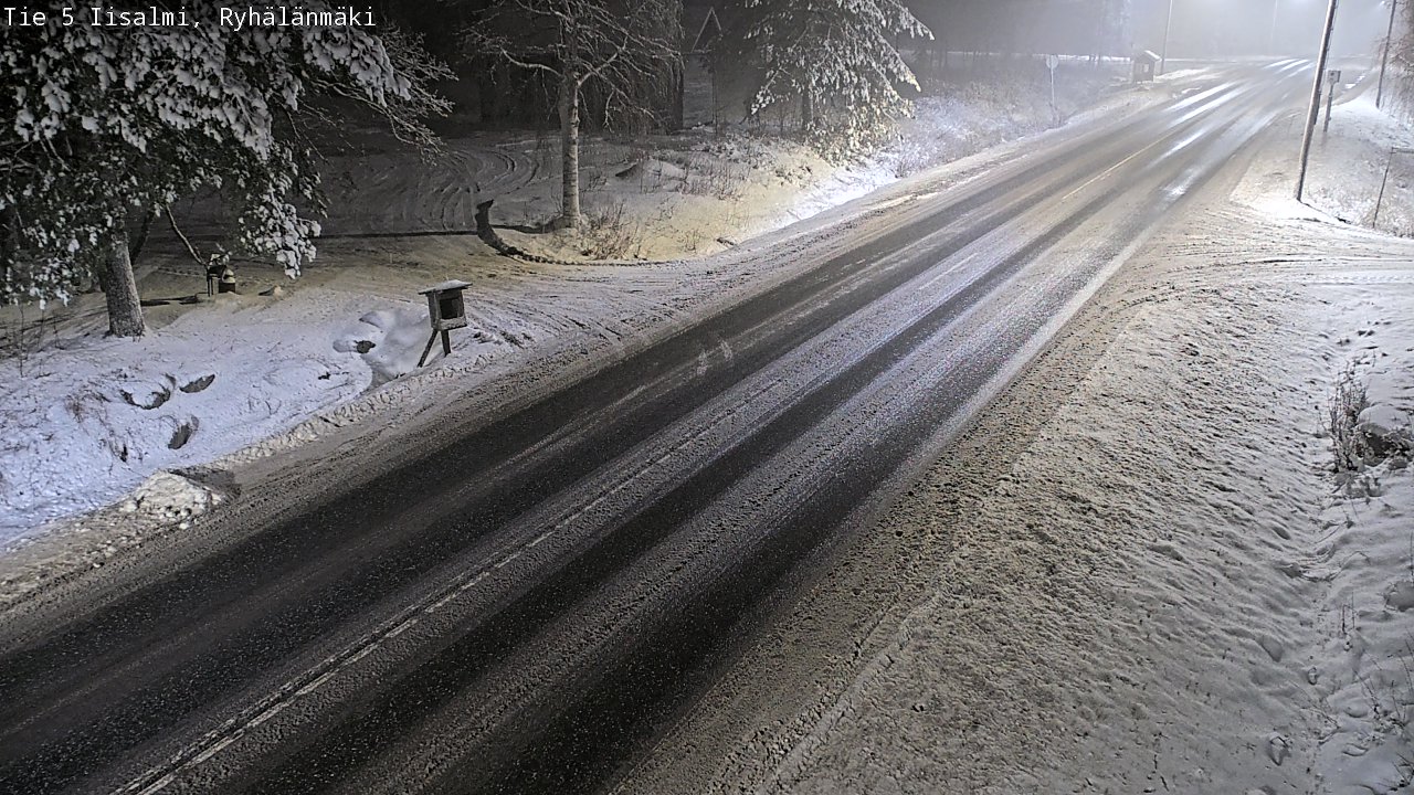 Weather Camera Image Väg 5 Idensalmi, Ryhälänmäki, Iisalmi, Pohjois-Savo