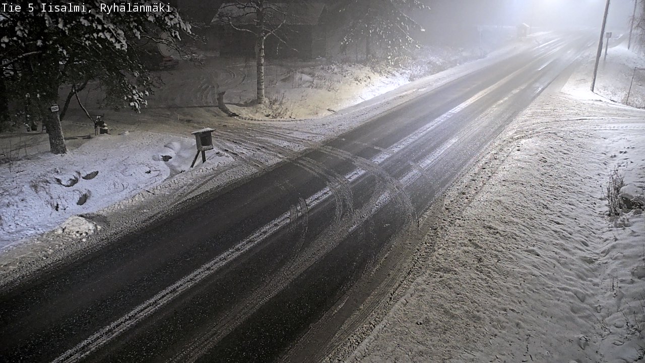 Weather Camera Image Väg 5 Idensalmi, Ryhälänmäki, Iisalmi, Pohjois-Savo