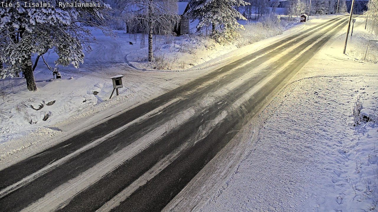 Kelikamerat Kuva Tie 5 Iisalmi, Ryhälänmäki, Iisalmi, Pohjois-Savo