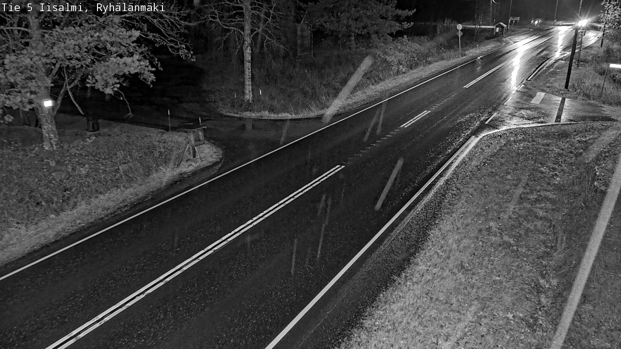 Weather Camera Image Väg 5 Idensalmi, Ryhälänmäki, Iisalmi, Pohjois-Savo
