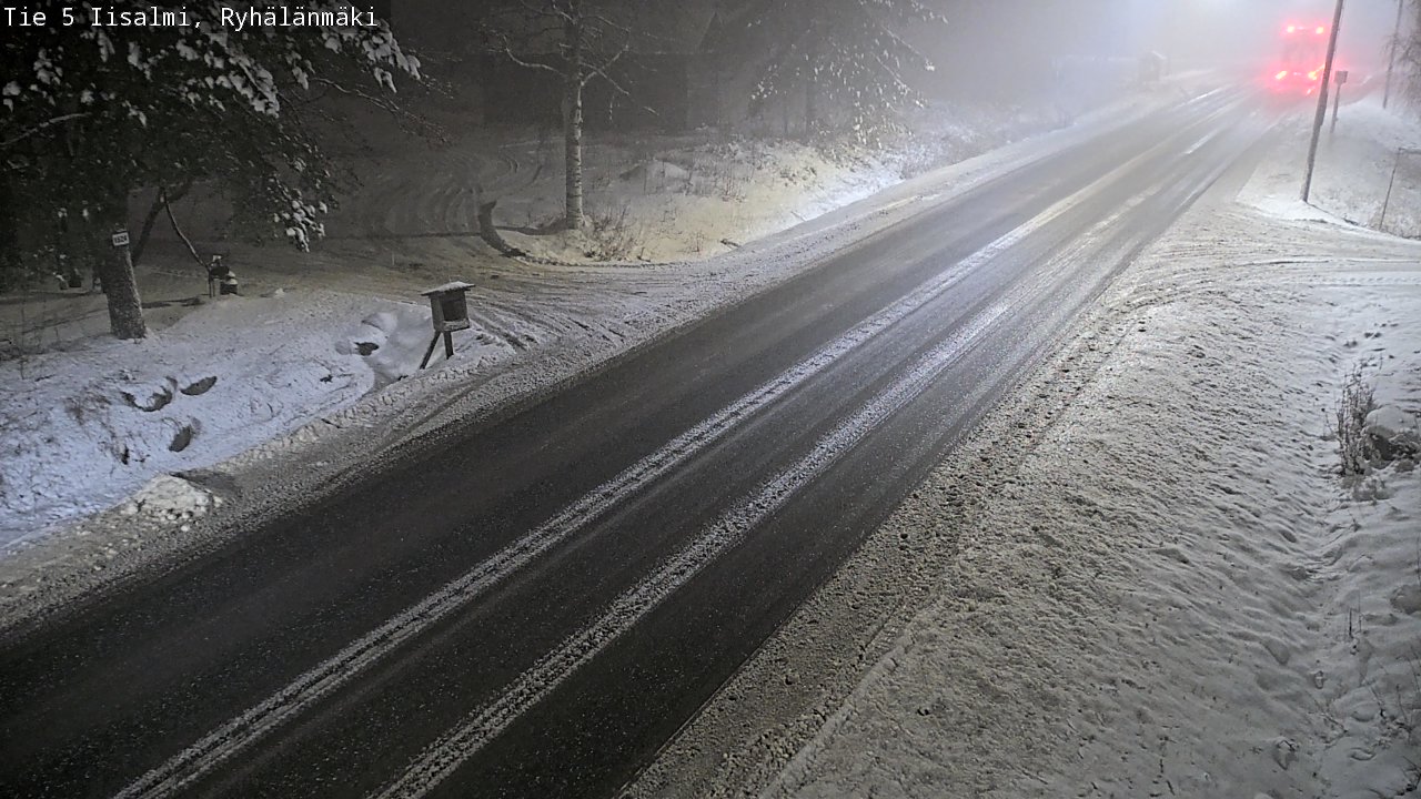Weather Camera Image Väg 5 Idensalmi, Ryhälänmäki, Iisalmi, Pohjois-Savo