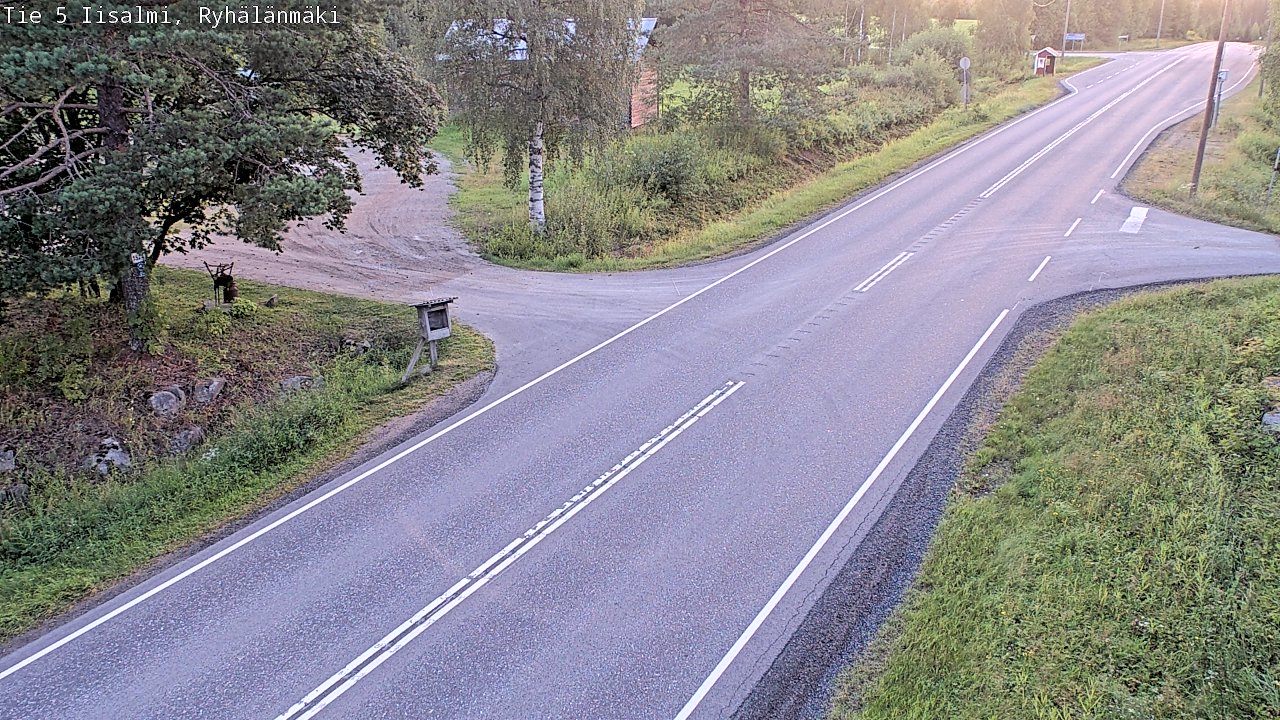 Kelikamerat Kuva Tie 5 Iisalmi, Ryhälänmäki, Iisalmi, Pohjois-Savo