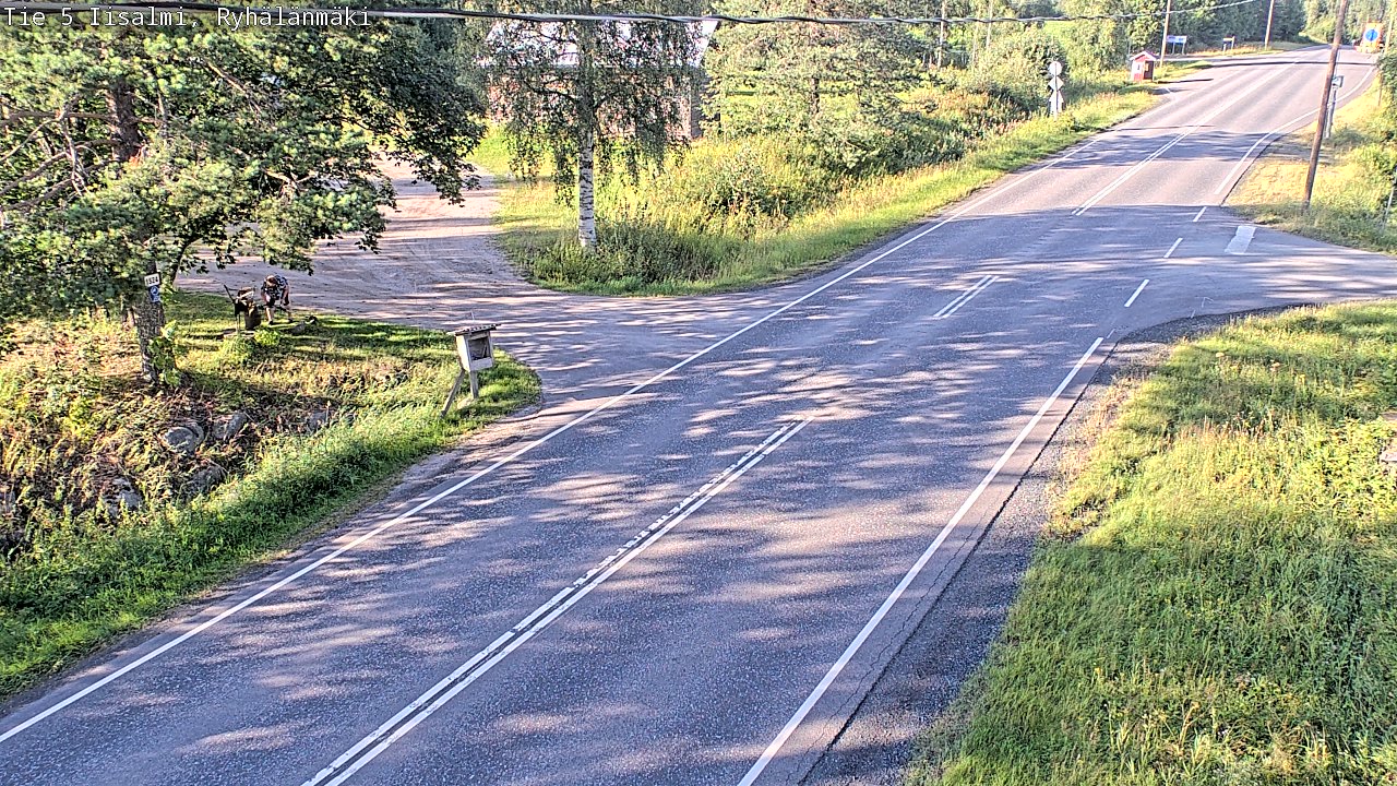 Kelikamerat Kuva Tie 5 Iisalmi, Ryhälänmäki, Iisalmi, Pohjois-Savo