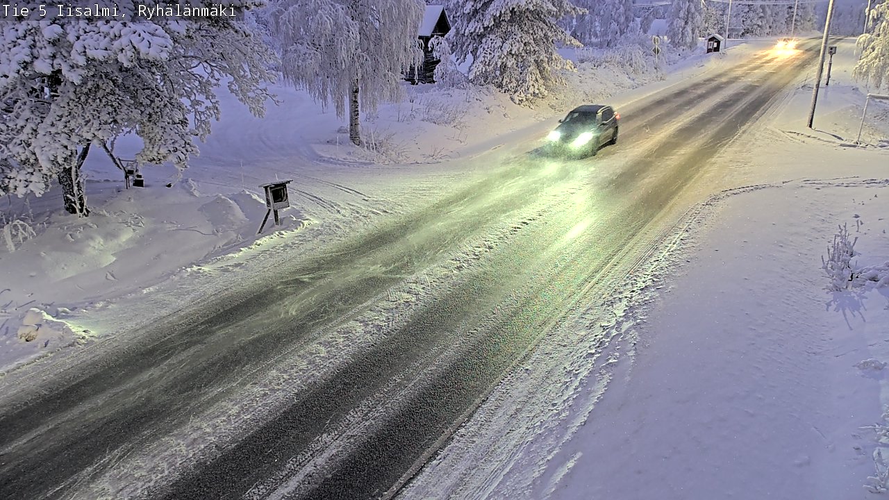 Kelikamerat Kuva Tie 5 Iisalmi, Ryhälänmäki, Iisalmi, Pohjois-Savo