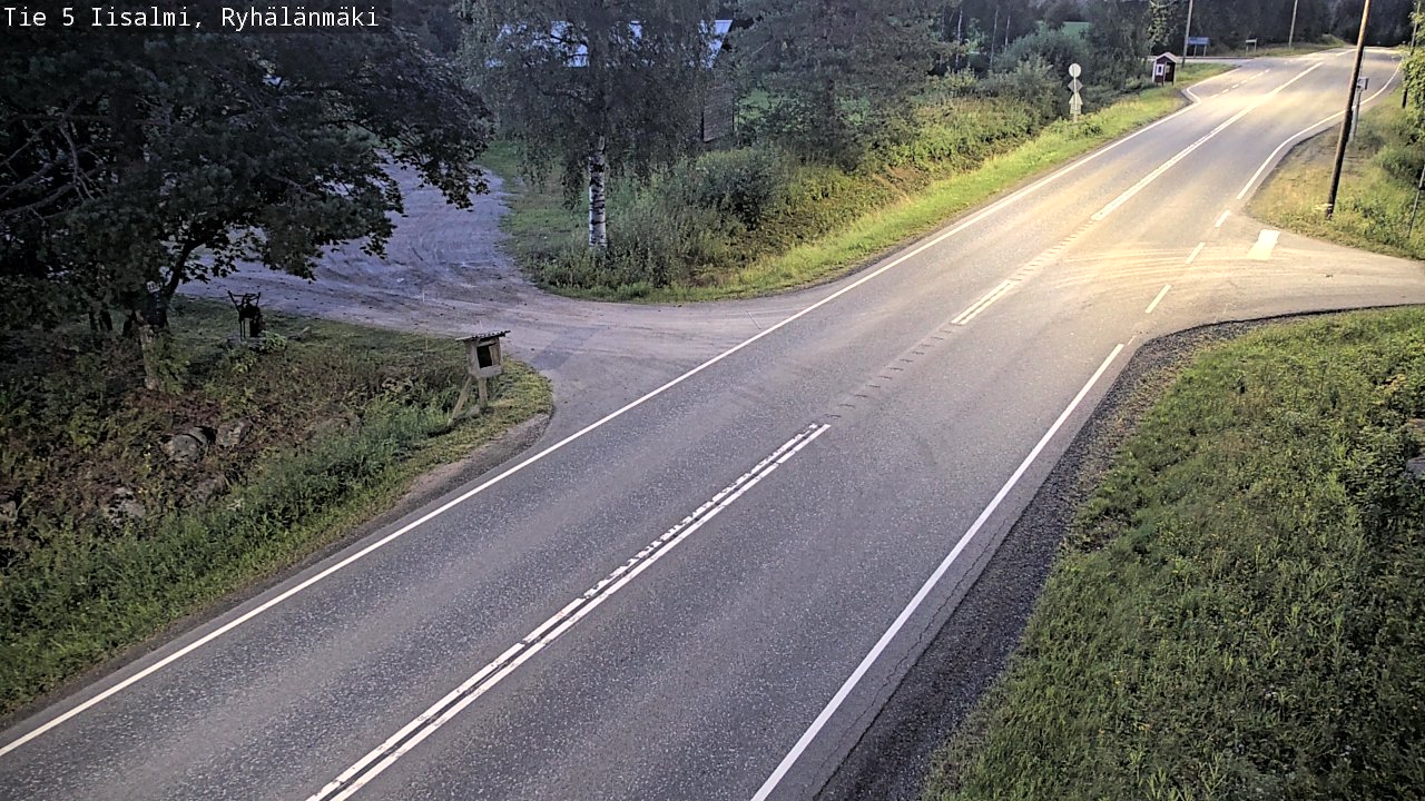 Kelikamerat Kuva Tie 5 Iisalmi, Ryhälänmäki, Iisalmi, Pohjois-Savo