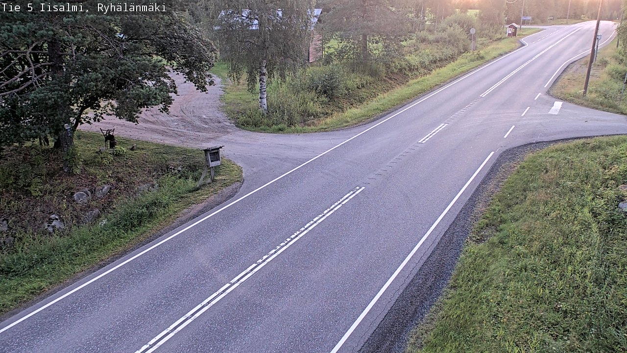 Kelikamerat Kuva Tie 5 Iisalmi, Ryhälänmäki, Iisalmi, Pohjois-Savo