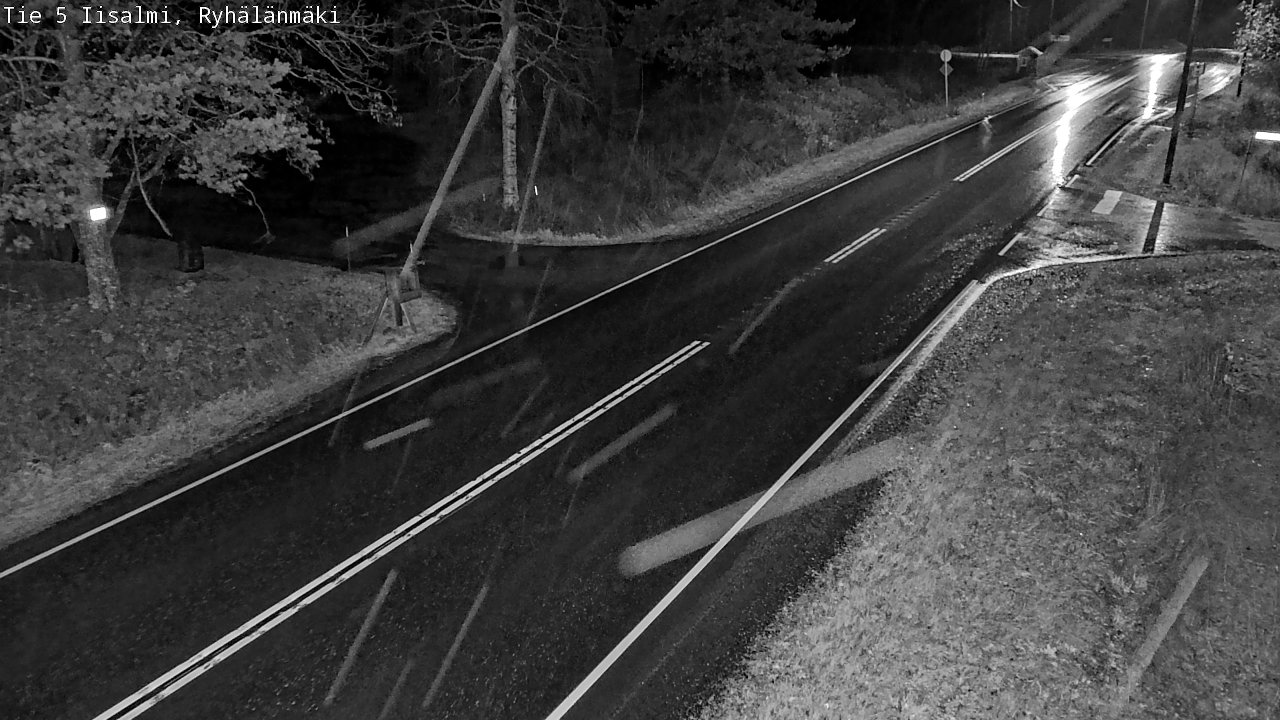 Weather Camera Image Väg 5 Idensalmi, Ryhälänmäki, Iisalmi, Pohjois-Savo