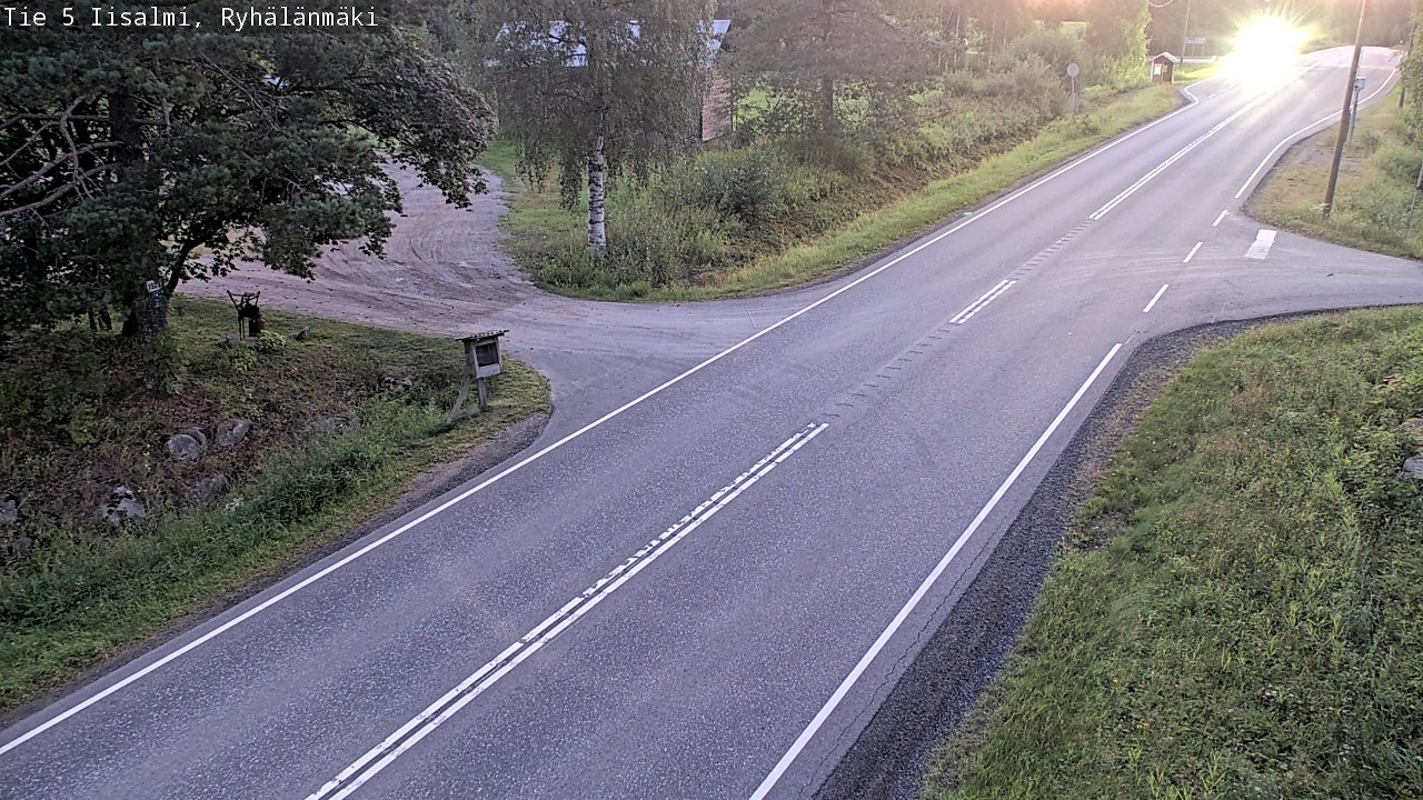 Kelikamerat Kuva Tie 5 Iisalmi, Ryhälänmäki, Iisalmi, Pohjois-Savo