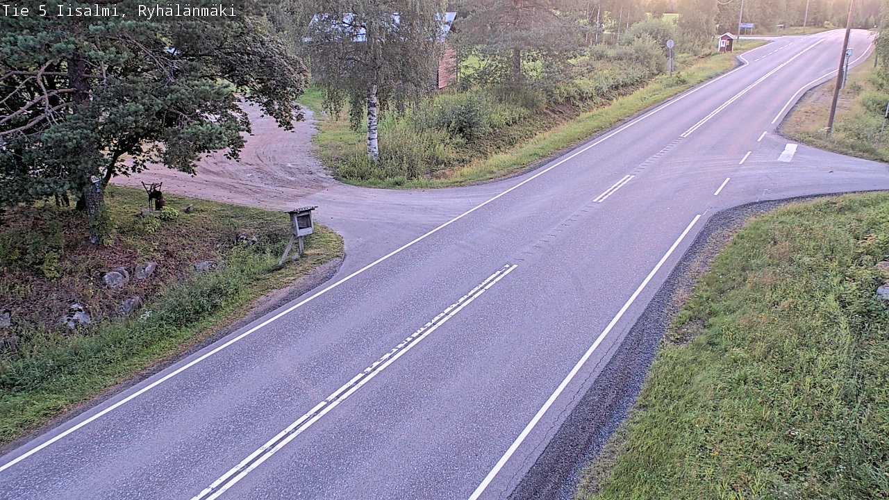 Kelikamerat Kuva Tie 5 Iisalmi, Ryhälänmäki, Iisalmi, Pohjois-Savo
