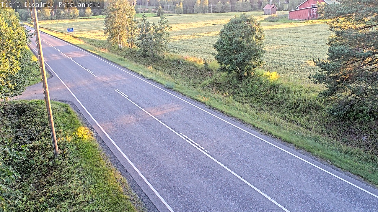 Kelikamerat Kuva Tie 5 Iisalmi, Ryhälänmäki, Iisalmi, Pohjois-Savo