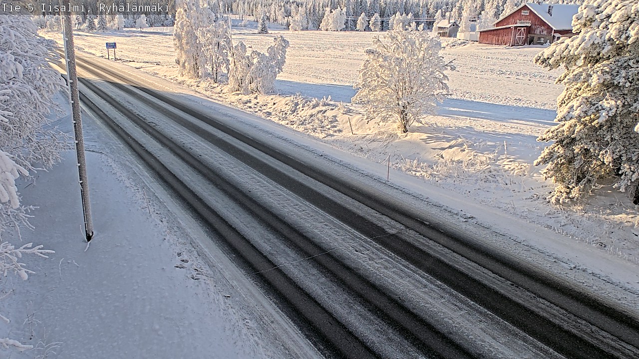 Weather Camera Image Väg 5 Idensalmi, Ryhälänmäki, Iisalmi, Pohjois-Savo