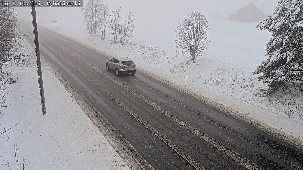 Weather Camera Image Väg 5 Idensalmi, Ryhälänmäki, Iisalmi, Pohjois-Savo