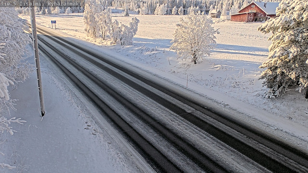 Weather Camera Image Väg 5 Idensalmi, Ryhälänmäki, Iisalmi, Pohjois-Savo