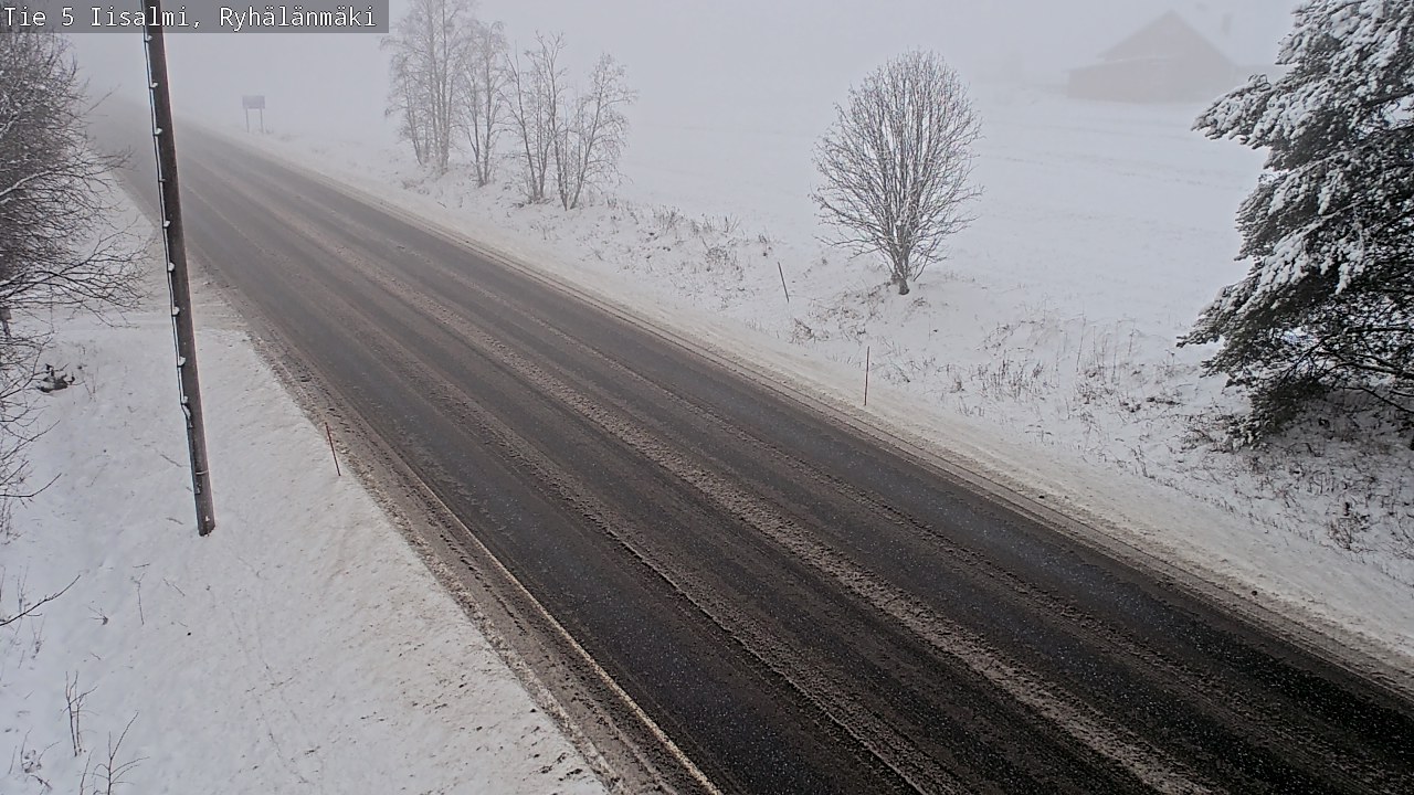Weather Camera Image Väg 5 Idensalmi, Ryhälänmäki, Iisalmi, Pohjois-Savo