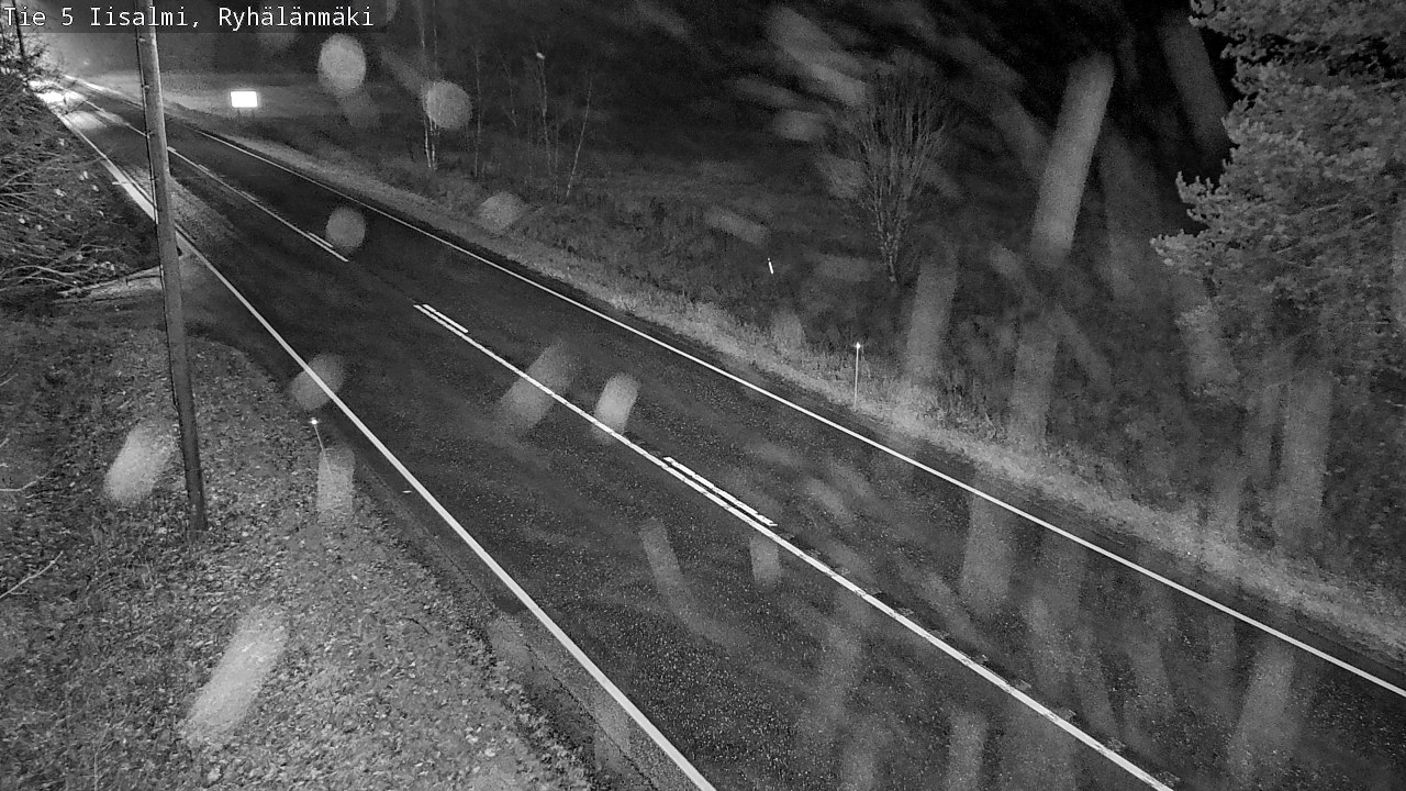 Weather Camera Image Väg 5 Idensalmi, Ryhälänmäki, Iisalmi, Pohjois-Savo