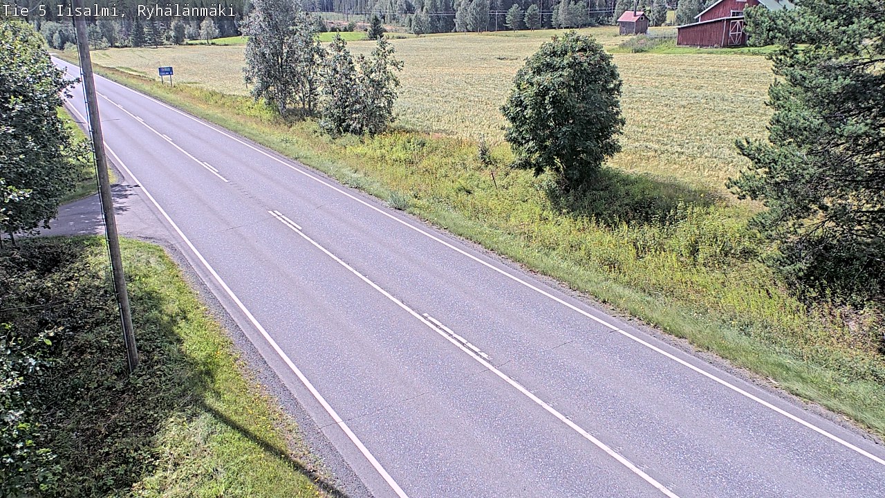 Kelikamerat Kuva Tie 5 Iisalmi, Ryhälänmäki, Iisalmi, Pohjois-Savo