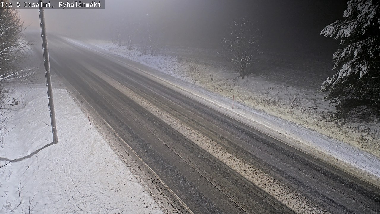 Weather Camera Image Väg 5 Idensalmi, Ryhälänmäki, Iisalmi, Pohjois-Savo