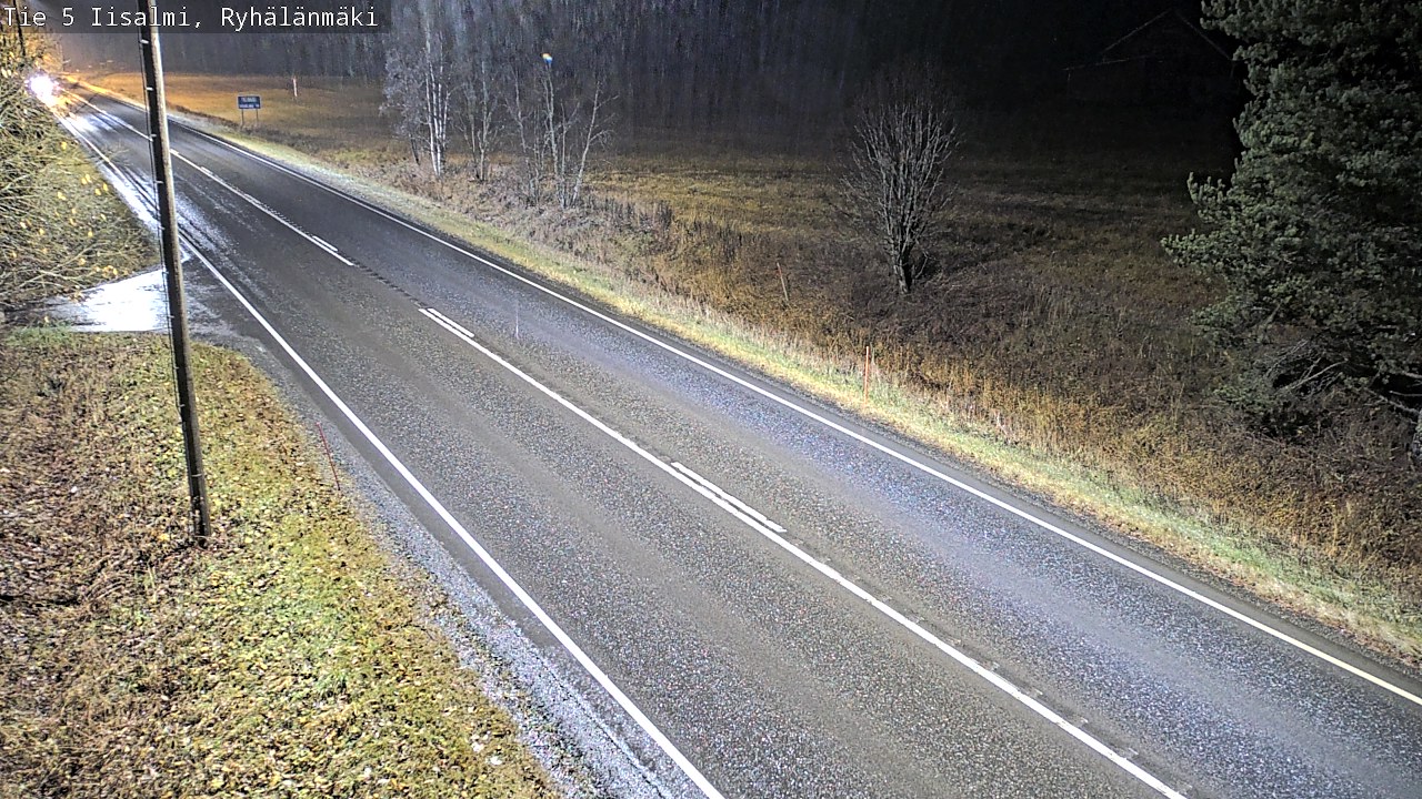 Weather Camera Image Väg 5 Idensalmi, Ryhälänmäki, Iisalmi, Pohjois-Savo