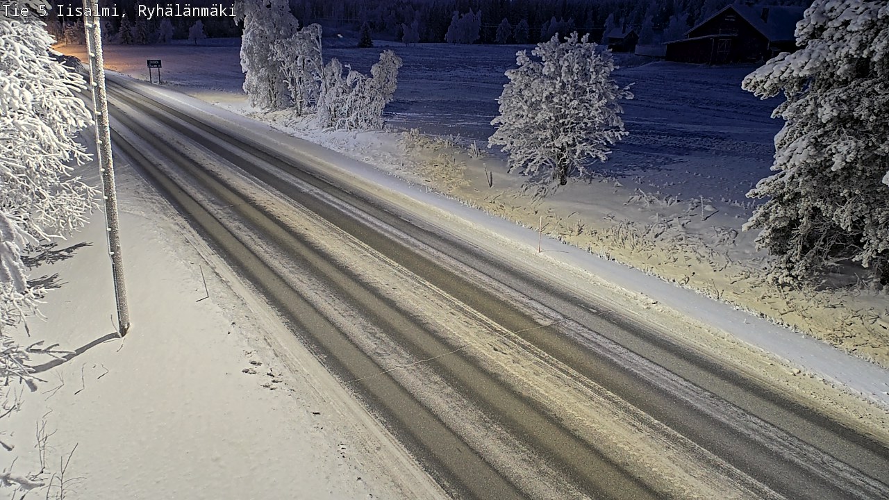 Weather Camera Image Väg 5 Idensalmi, Ryhälänmäki, Iisalmi, Pohjois-Savo