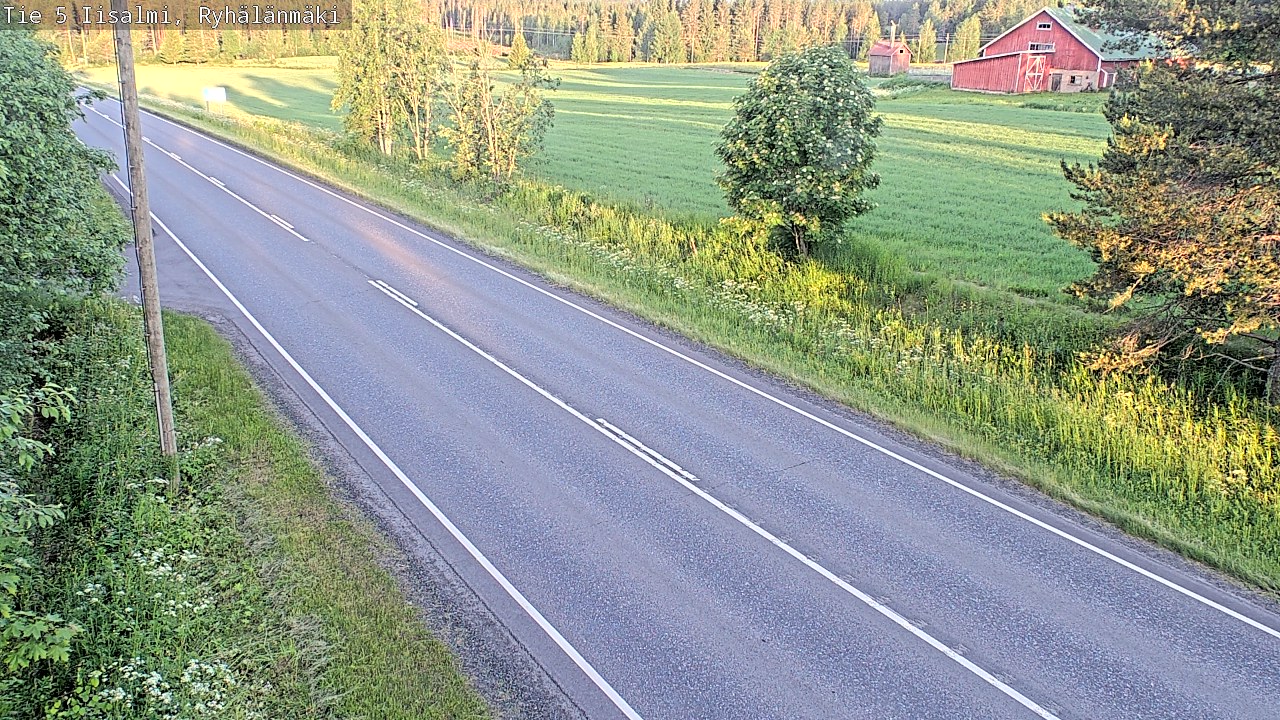 Kelikamerat Kuva Tie 5 Iisalmi, Ryhälänmäki, Iisalmi, Pohjois-Savo