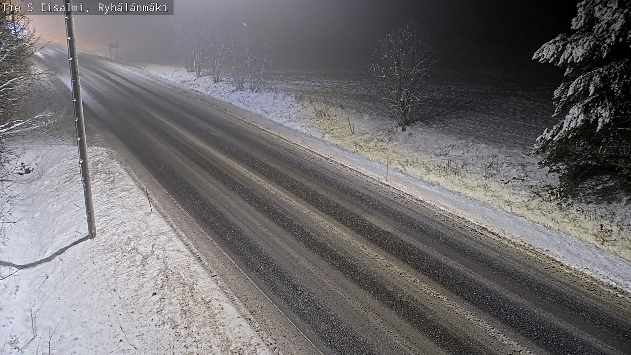 Weather Camera Image Väg 5 Idensalmi, Ryhälänmäki, Iisalmi, Pohjois-Savo