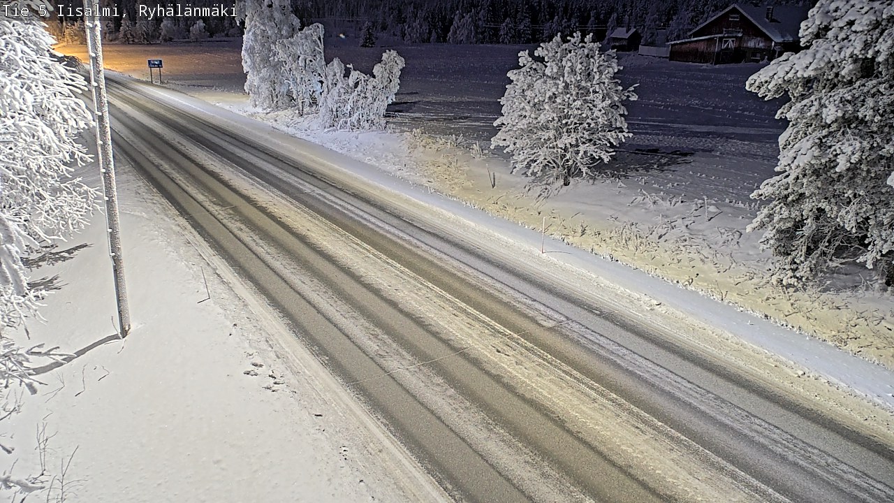 Weather Camera Image Väg 5 Idensalmi, Ryhälänmäki, Iisalmi, Pohjois-Savo