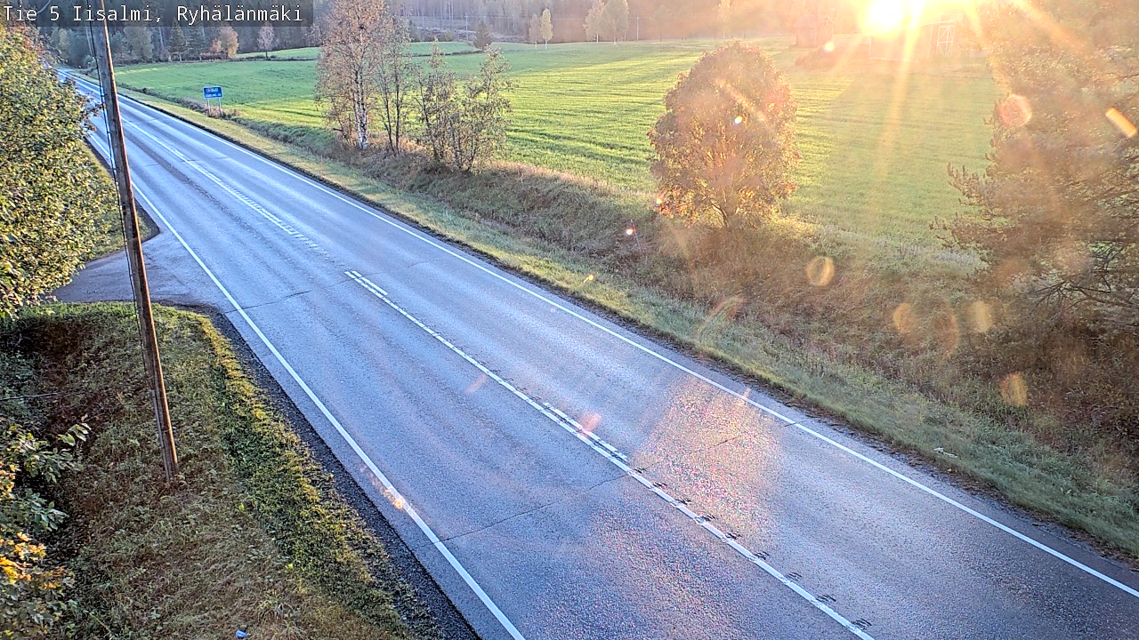 Kelikamerat Kuva Tie 5 Iisalmi, Ryhälänmäki, Iisalmi, Pohjois-Savo