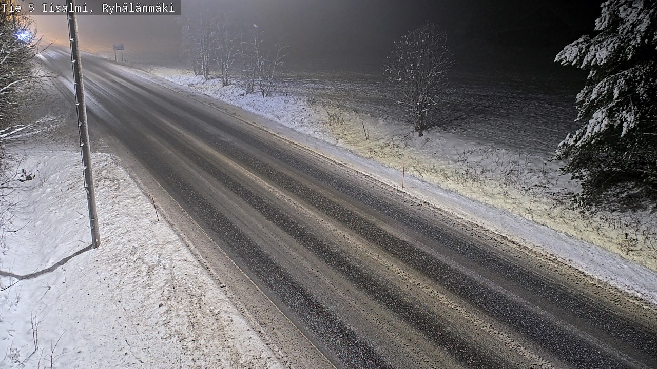 Weather Camera Image Väg 5 Idensalmi, Ryhälänmäki, Iisalmi, Pohjois-Savo