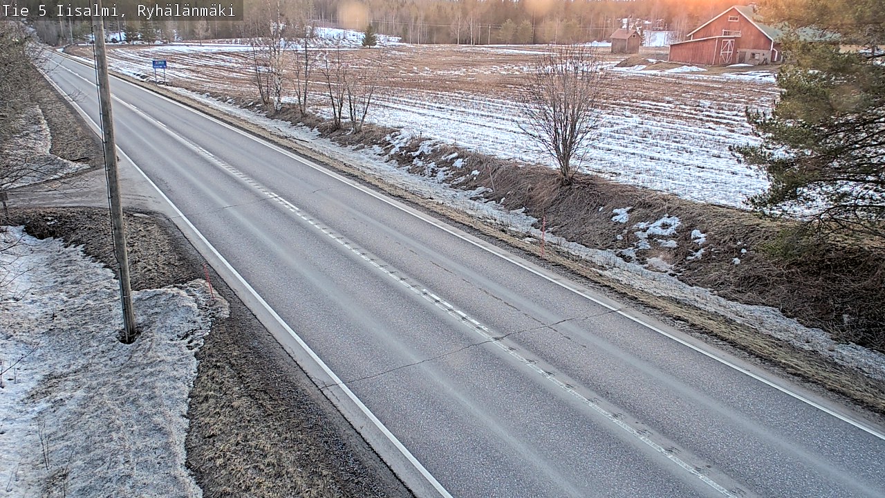 Kelikamerat Kuva Tie 5 Iisalmi, Ryhälänmäki, Iisalmi, Pohjois-Savo