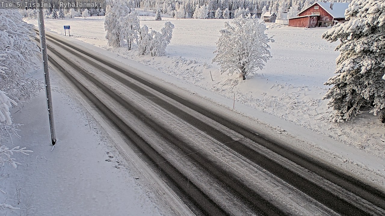 Weather Camera Image Väg 5 Idensalmi, Ryhälänmäki, Iisalmi, Pohjois-Savo