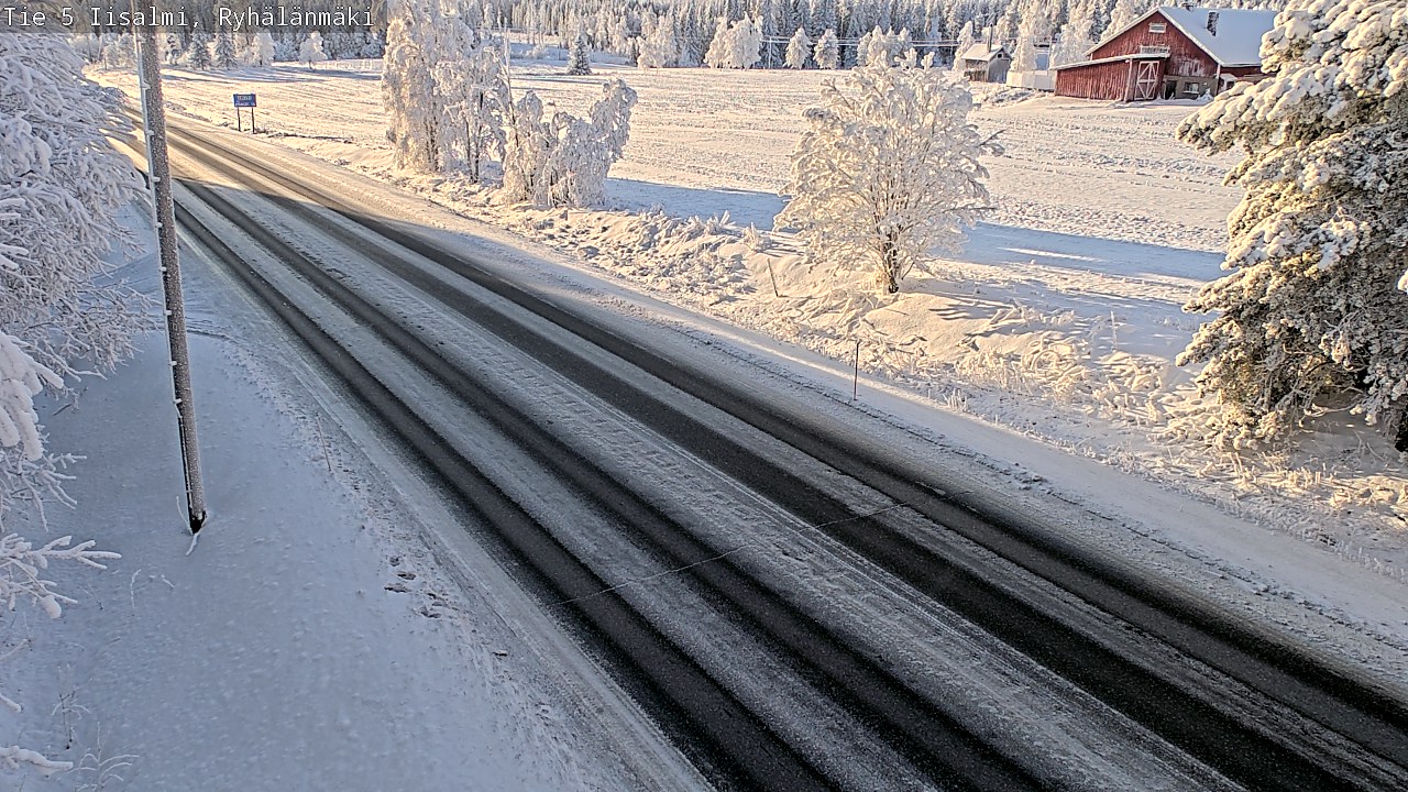 Weather Camera Image Väg 5 Idensalmi, Ryhälänmäki, Iisalmi, Pohjois-Savo