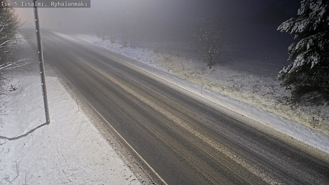 Weather Camera Image Väg 5 Idensalmi, Ryhälänmäki, Iisalmi, Pohjois-Savo