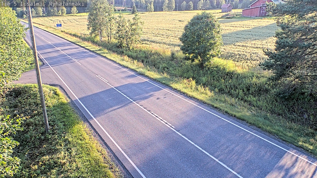 Kelikamerat Kuva Tie 5 Iisalmi, Ryhälänmäki, Iisalmi, Pohjois-Savo