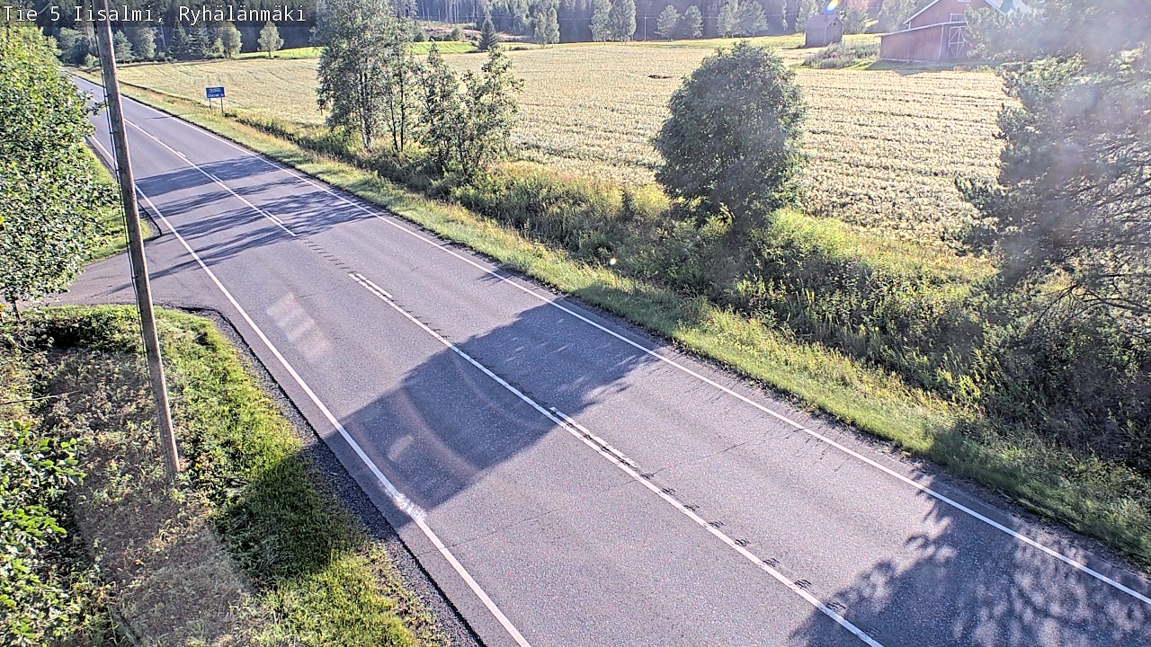 Kelikamerat Kuva Tie 5 Iisalmi, Ryhälänmäki, Iisalmi, Pohjois-Savo