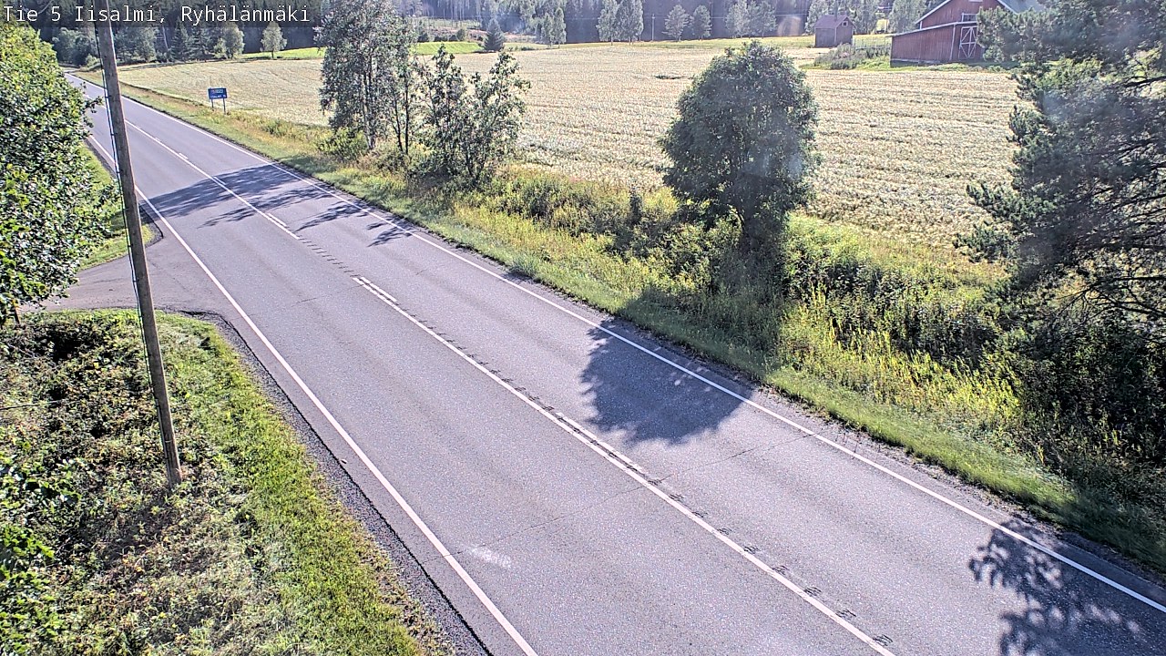 Kelikamerat Kuva Tie 5 Iisalmi, Ryhälänmäki, Iisalmi, Pohjois-Savo