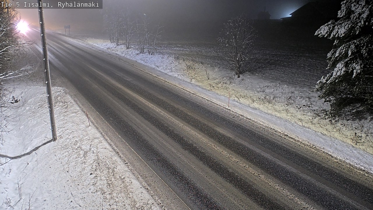 Weather Camera Image Väg 5 Idensalmi, Ryhälänmäki, Iisalmi, Pohjois-Savo