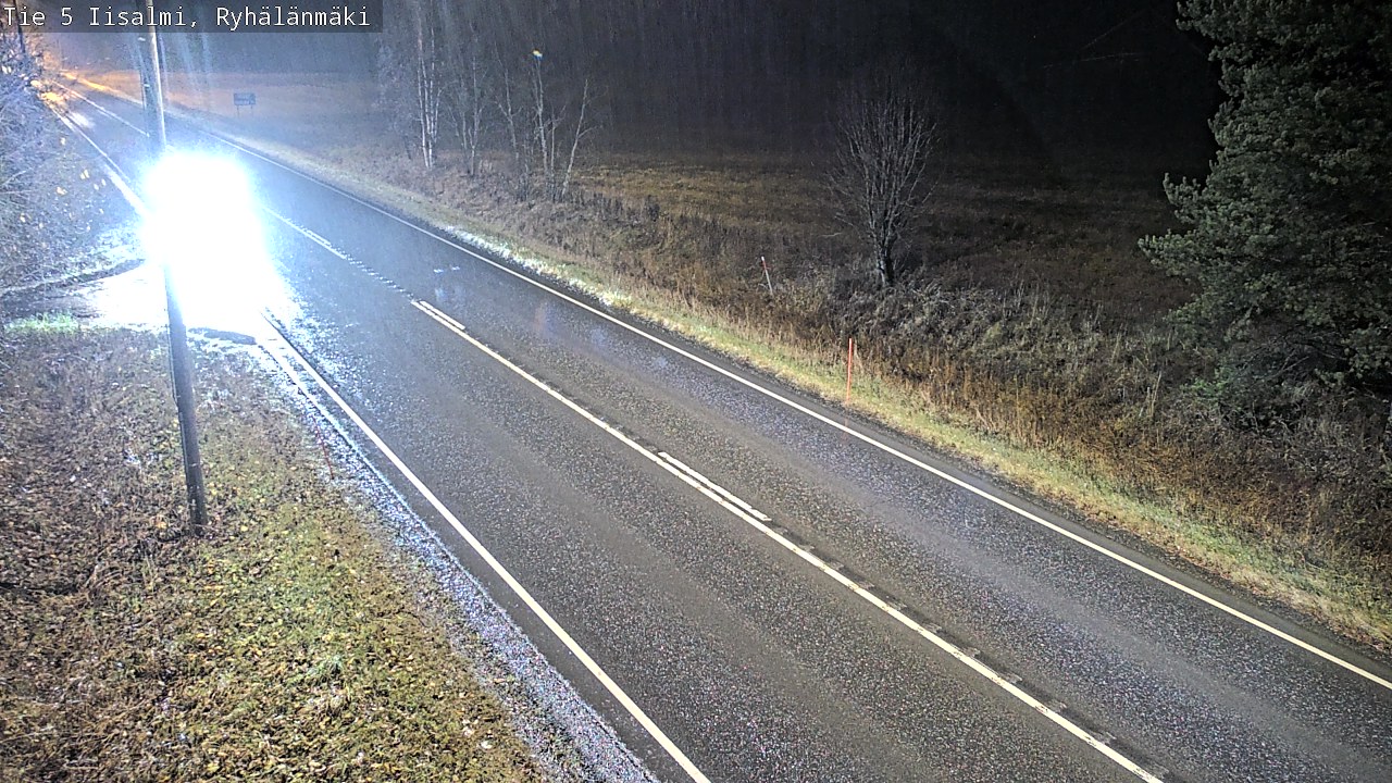 Weather Camera Image Väg 5 Idensalmi, Ryhälänmäki, Iisalmi, Pohjois-Savo