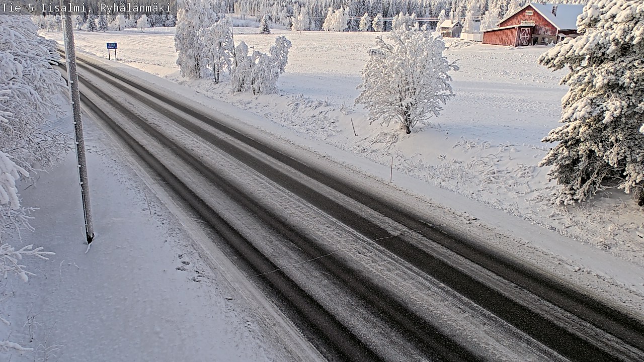 Weather Camera Image Väg 5 Idensalmi, Ryhälänmäki, Iisalmi, Pohjois-Savo