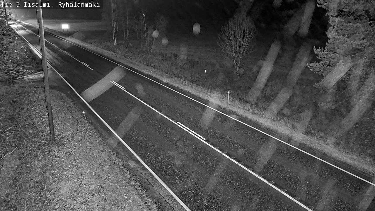 Weather Camera Image Väg 5 Idensalmi, Ryhälänmäki, Iisalmi, Pohjois-Savo