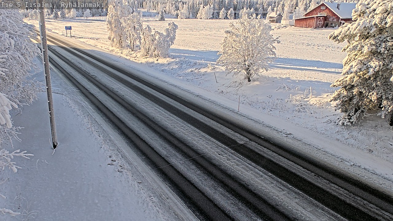 Weather Camera Image Väg 5 Idensalmi, Ryhälänmäki, Iisalmi, Pohjois-Savo